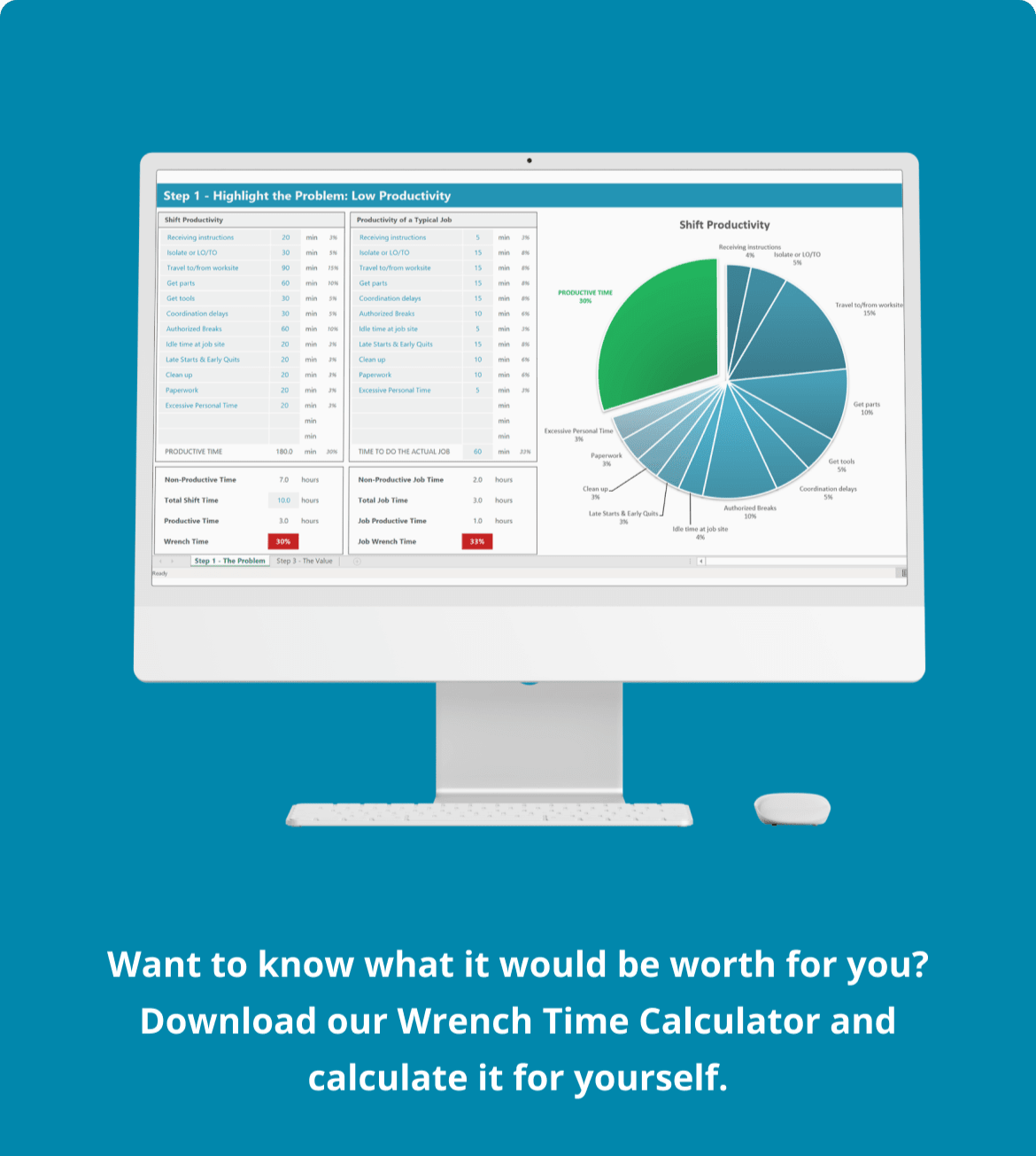 Wrench Time Calculator Download Callout
